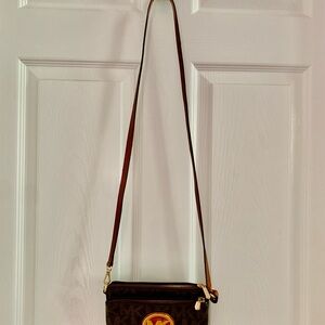 Michael Kors Brown Crossbody Bag Elegant Style
